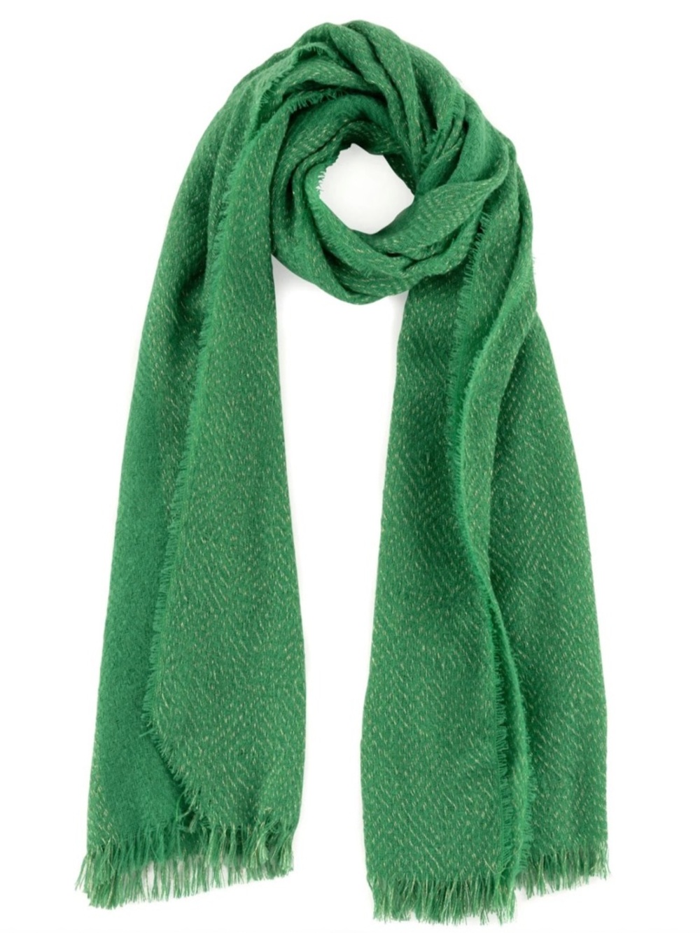 New w tags. Shiraleah Belle scarf. Green gold